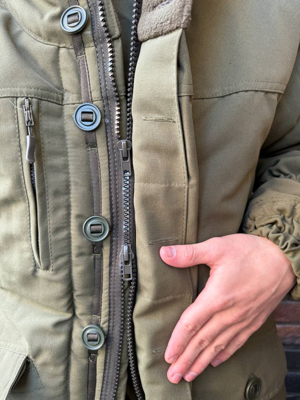 Костюм горка 5 зима / олива торнадо