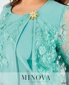 Платье 362-бирюзовый Minova