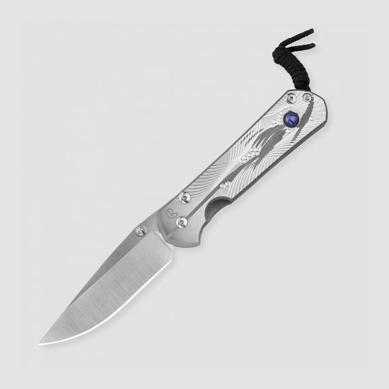 Складной нож Chris Reeve Large Sebenza L21-1112A с клинком из стали CPM-S35VN, рукоять титан