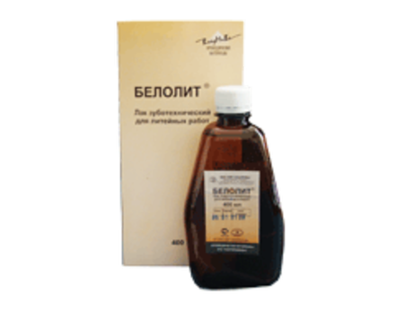 Белолит лак (500мл) для обработки воск.моделей