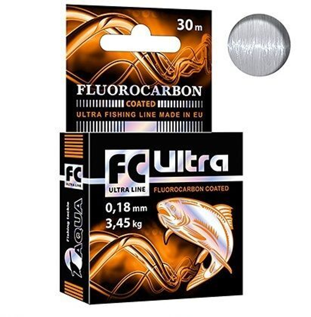 Леска FC ULTRA Fluorocarbon Coated зимняя 0,12 мм 1 шт