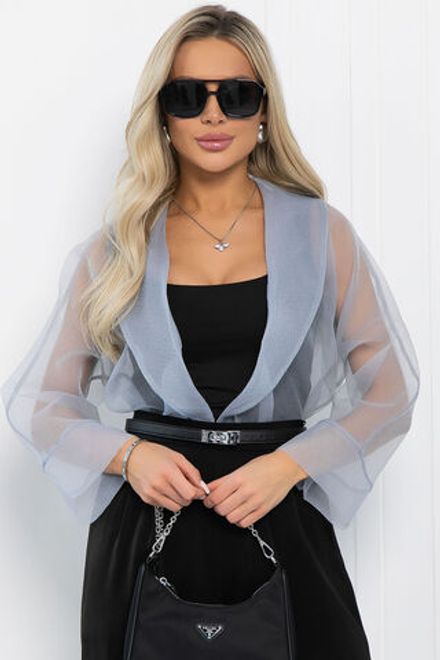 Жакет Случайная встреча (серый) Б13005-7М LT Collection