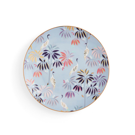 Portmeirion Десертная тарелка Sara Miller India 20 см Crane Sky Blue SMI78964-XG-D