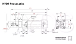 DSBC-100-150-PPV-A-N3 Пневмоцилиндр