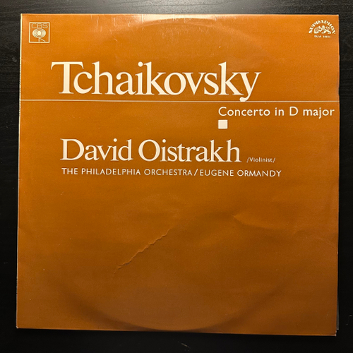 Чайковский, Давид Ойстрах - Концерт ре мажор (Чехословакия 1968г.)