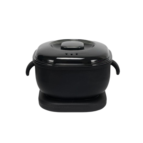 Воскоплав электрический с силиконовой чашей черный