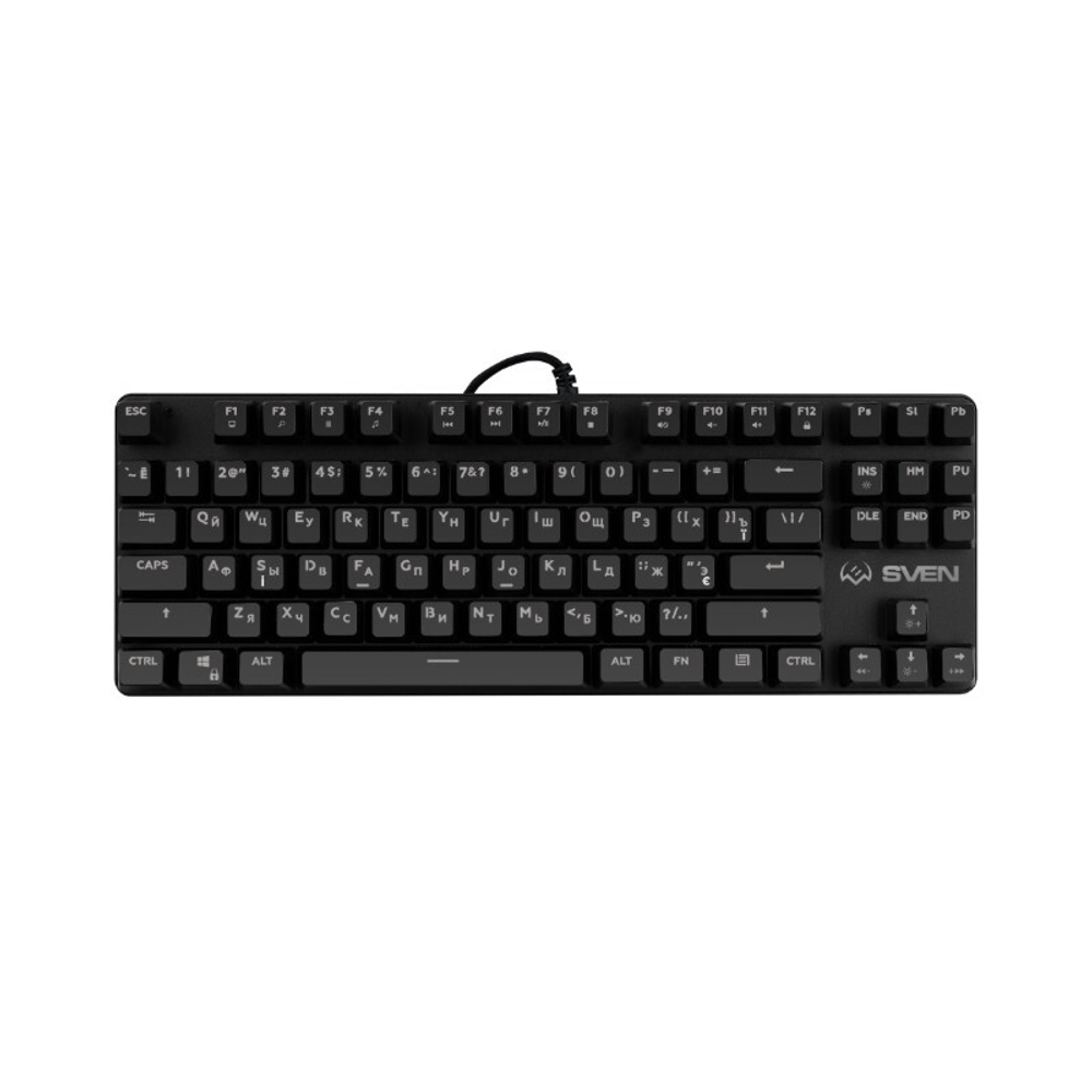 SVEN Механическая игровая клавиатура KB-G9150 (87кл., 12 Fn функций, подсветка)