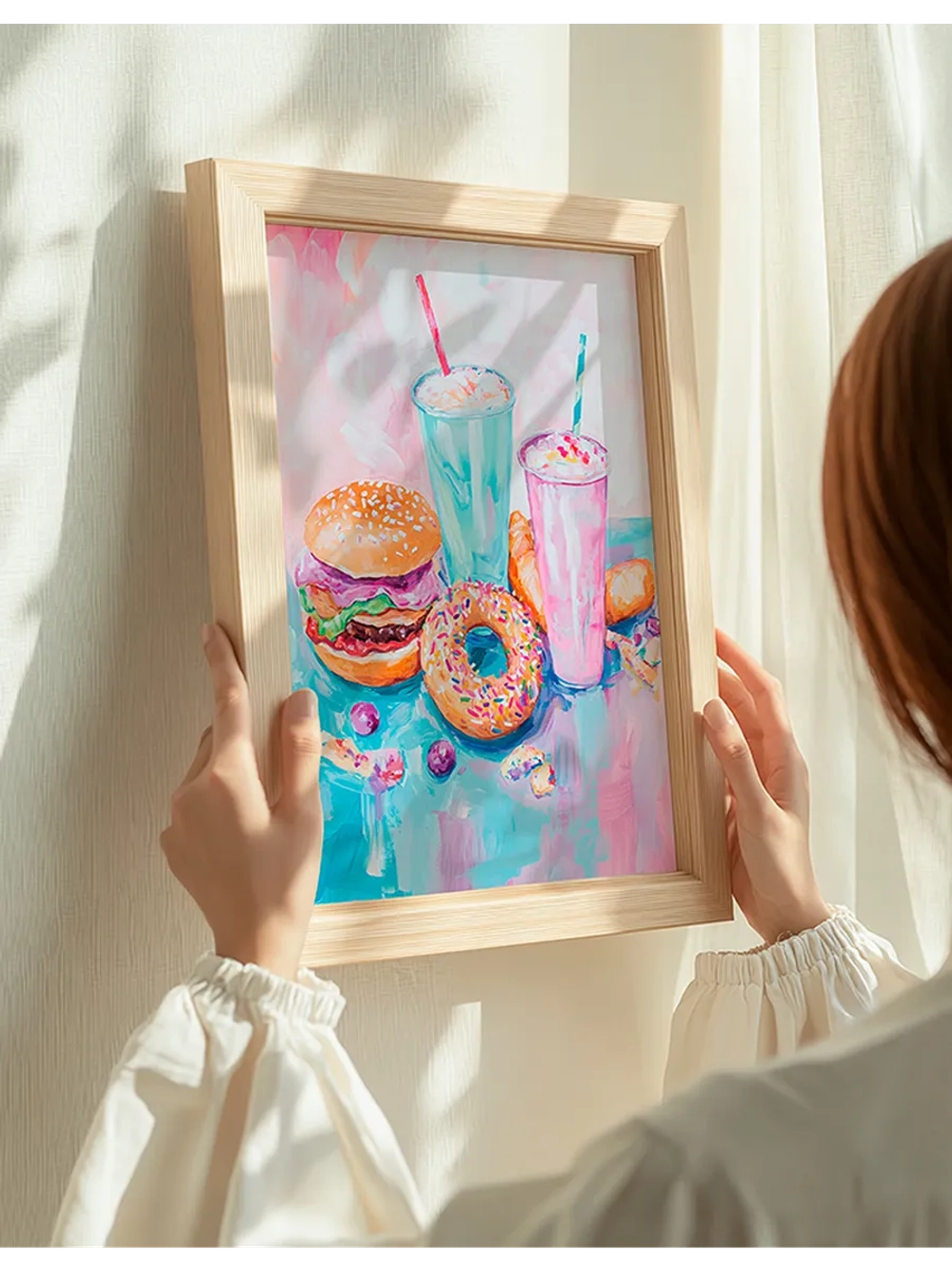 Постер 30х40 интерьерный на кухню без рамки