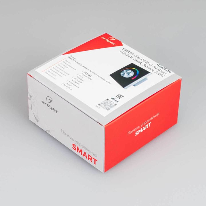 Панель управления Arlight Smart-P8-RGB-G-IN Black 033763