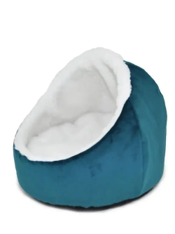 Лежанка для кошек и собак домик Лукошко