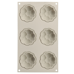 Форма силиконовая для приготовления пирожных bollicine, 17х30 см