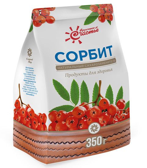 -Сорбит пищевой, порошок, 350г.