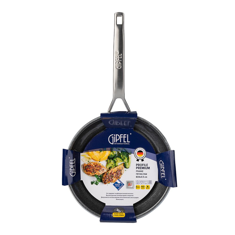Алюминиевая сковорода Gipfel Profile Premium 51376 24 см