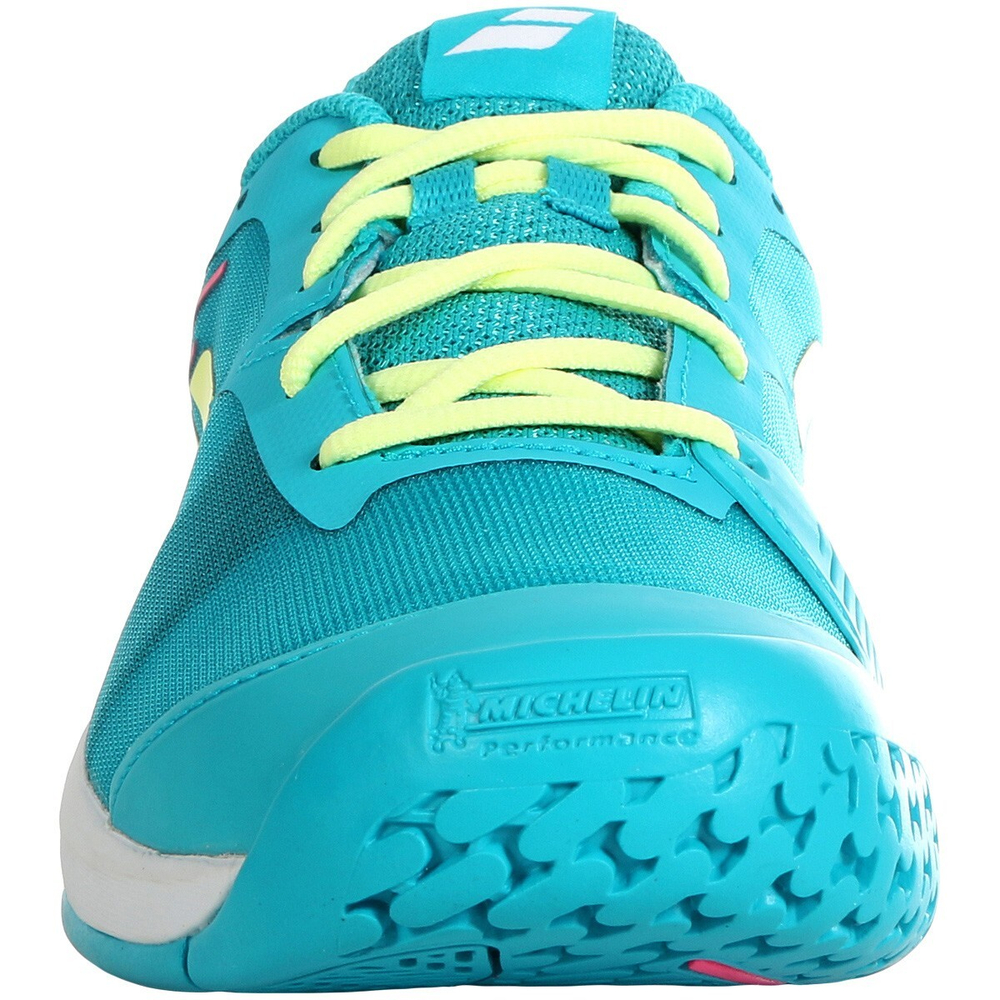 детские Кроссовки теннисные Babolat Jet All Court Junior - capri breeze/pink