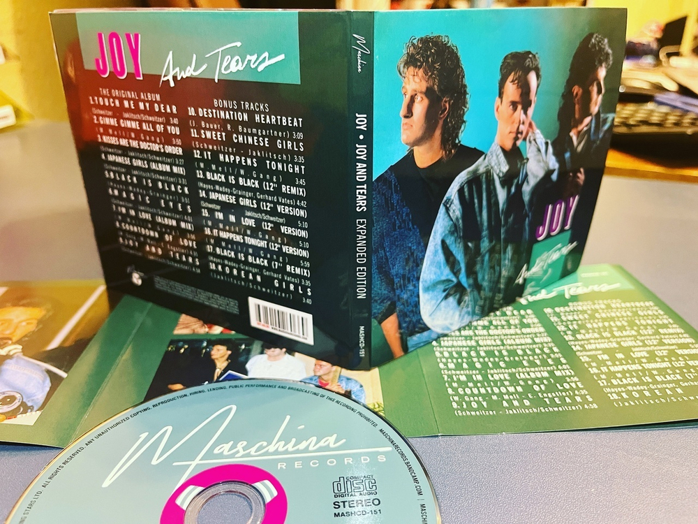 CD: Joy — «Joy And Tears» (1987/2022) [Deluxe Expanded Edition]