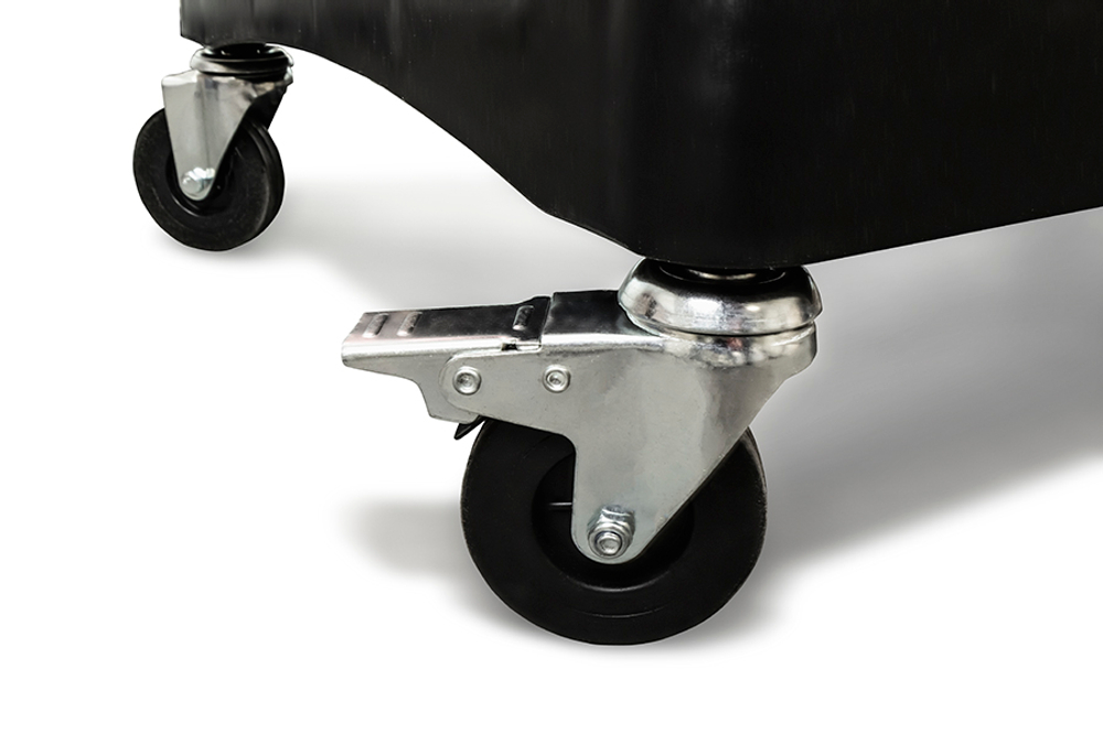 Тележка открытая на колесах 3 полки TIL80013