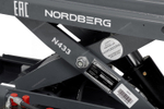 NORDBERG (N433_G) Траверса с ручным приводом, серая 3 т