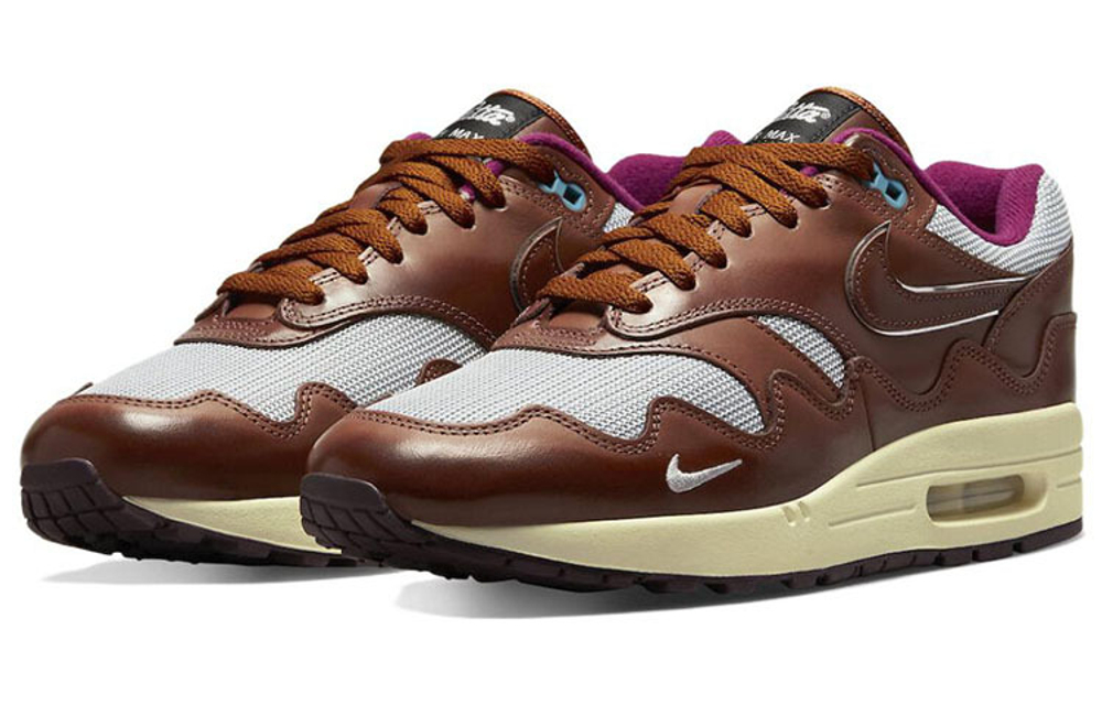Кроссовки Patta X Nike Air Max 1 Dark Russet
