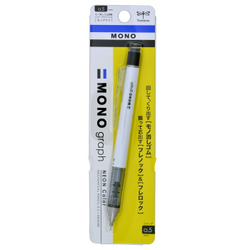 Механический карандаш 0,5 мм Tombow Mono Graph (белый)