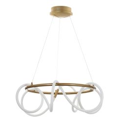 Citilux PYTHON CL220263 Люстра подвесная с пультом Бронза