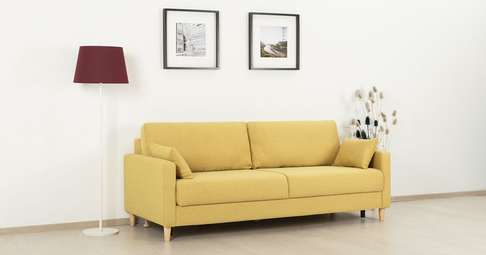 Дилан диван-кровать (желтый)