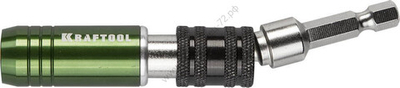 KRAFTOOL 100 мм, Магнитный адаптер для бит (26761-100)