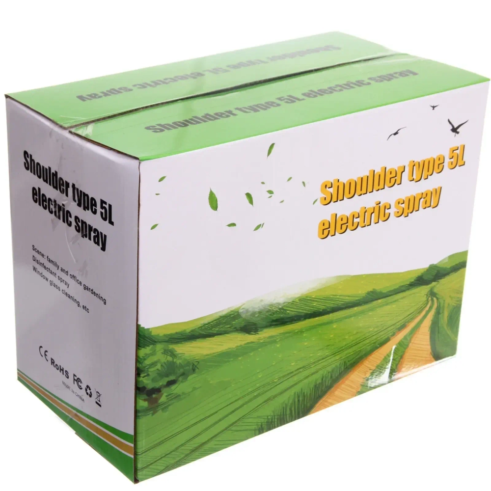 Опрыскиватель аккумуляторный 5л серый USB YX02-375