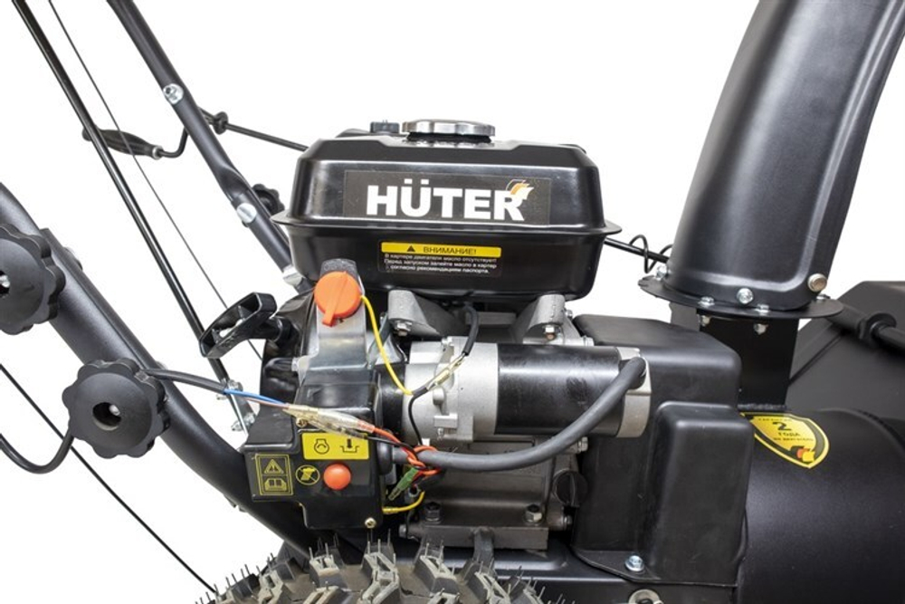 Снегоуборщик Huter SGC 4000E, бензиновый, 6.5л.с., самоходный
