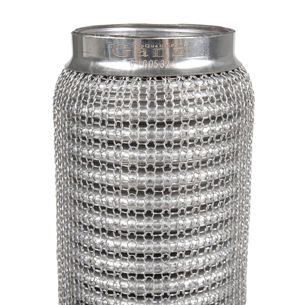 Компенсатор (гофра) выхлопной системы 3х-слойная WIRE MESH 64x230 UNIVERSAL D 64mm L 230mm GANZ GIG05326
