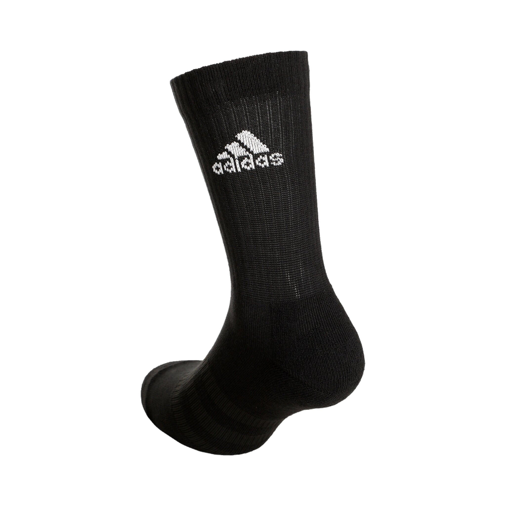 adidas Crew Sportswear Ankle Sports Socks - Black, White