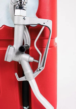 Передвижная заправочная станция 100л ТОПБАК красный