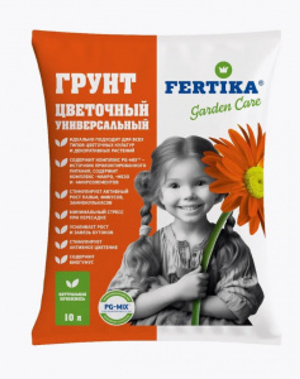 Грунт ФЕРТИКА Цветочный 10л (176)@