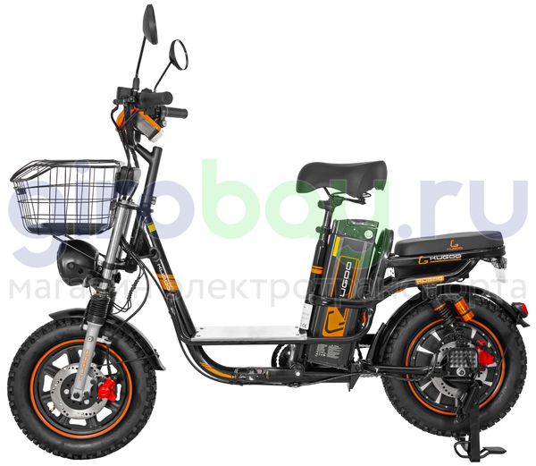 Электровелосипед Kugoo Kirin V3 PRO (60V/21Ah) 2025 года внедорожная резина