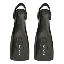 Ласты для плавания SALVAS Hazard Plus Fin BA160MLNNSTS, размер M/L, черные