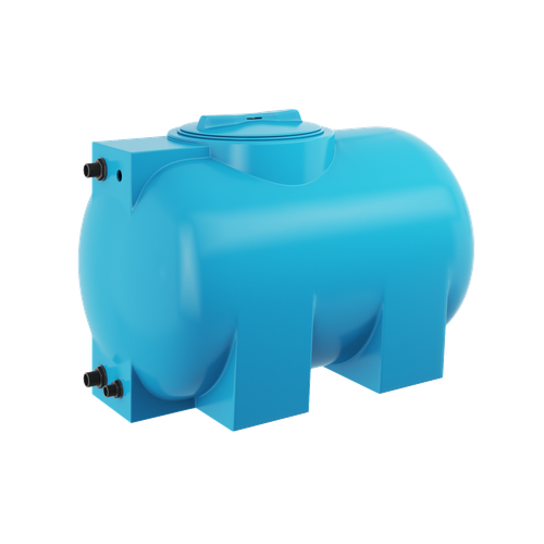 Ёмкость пластиковая пищевая Акватек АТH 200 200 л. горизонтальный (синий) - арт.555973.7