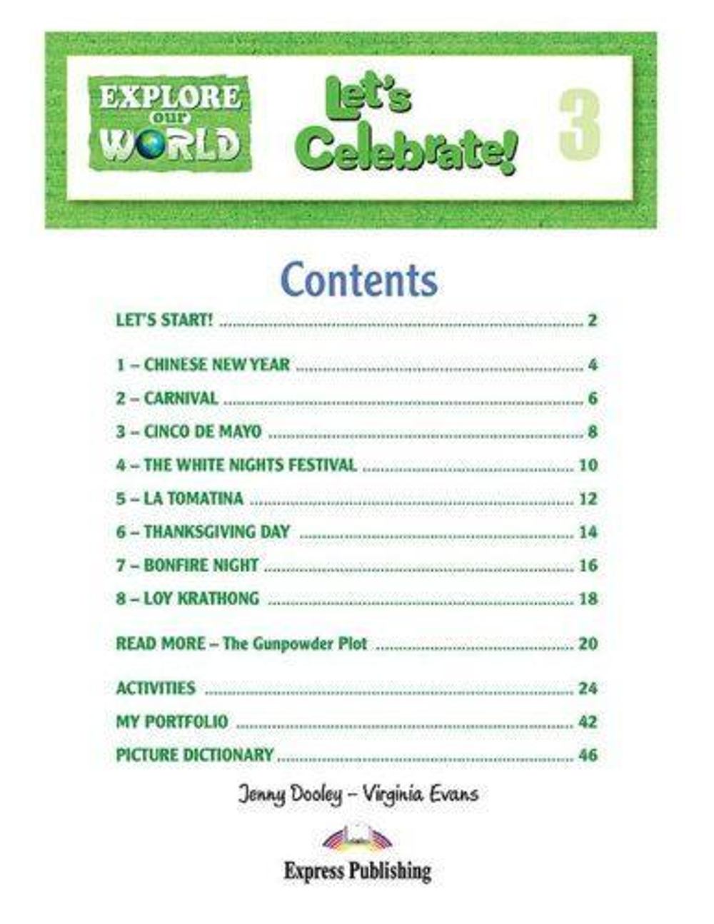 Let's Celebrate. Уровень 3 (3-4 класс)  Книга для чтения с доступом к электронному приложению