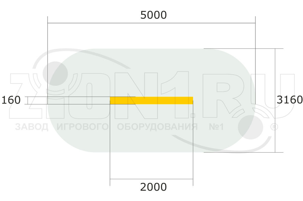 Детский гимнастический бум Гимнаст СЭ017 для спортивной площадки