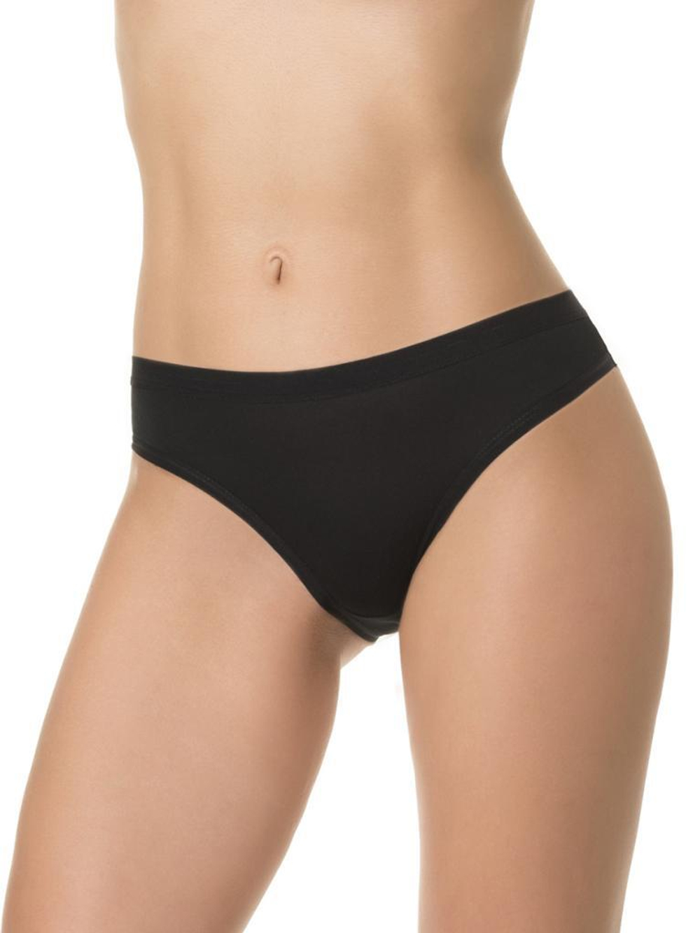 Бамбуковые трусики-бразилиана (Размер: L) (Цвет: темно-синий)