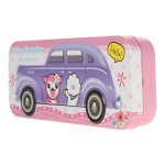 Пенал металлический "Машина" с доп.отсеком, 21,5*8*2,7см, 4 вида микс