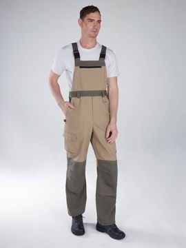 Полукомбинезон "Челси" (хаки/бежевый)