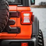 Усиленный держатель запасного колеса MEIKA для Jeep Wrangler JL 2018-2024+ Джип Вранглер калитка запаски запаска калитка