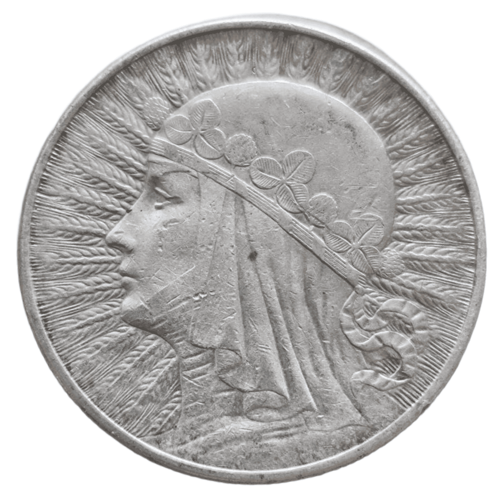 Монета 10 злотых (zlotych) 1932 год Польша
