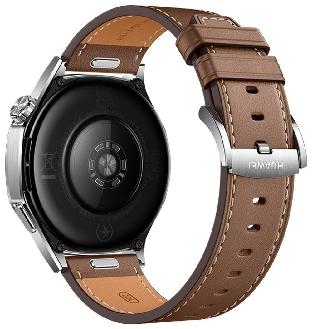 Смарт-часы Huawei Watch GT 5 46 мм серебристый-коричневый