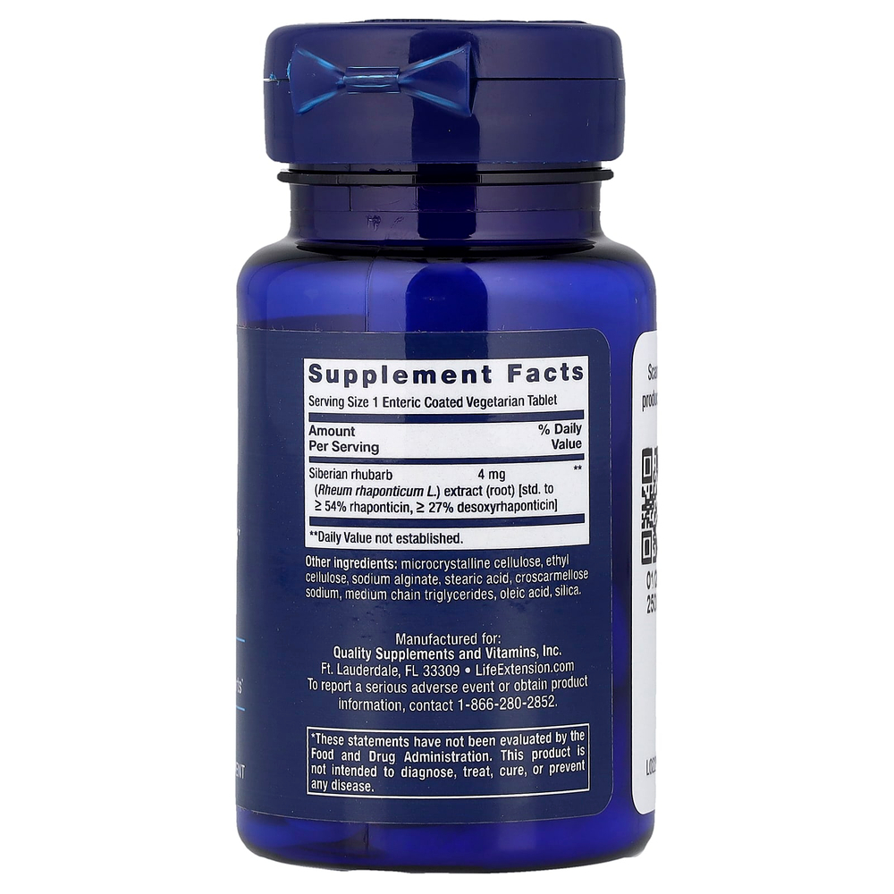 Life Extension, Women's Health, средство для облегчения симптомов менопаузы, 30 вегетарианских таблеток, покрытых кишечнорастворимой оболочкой