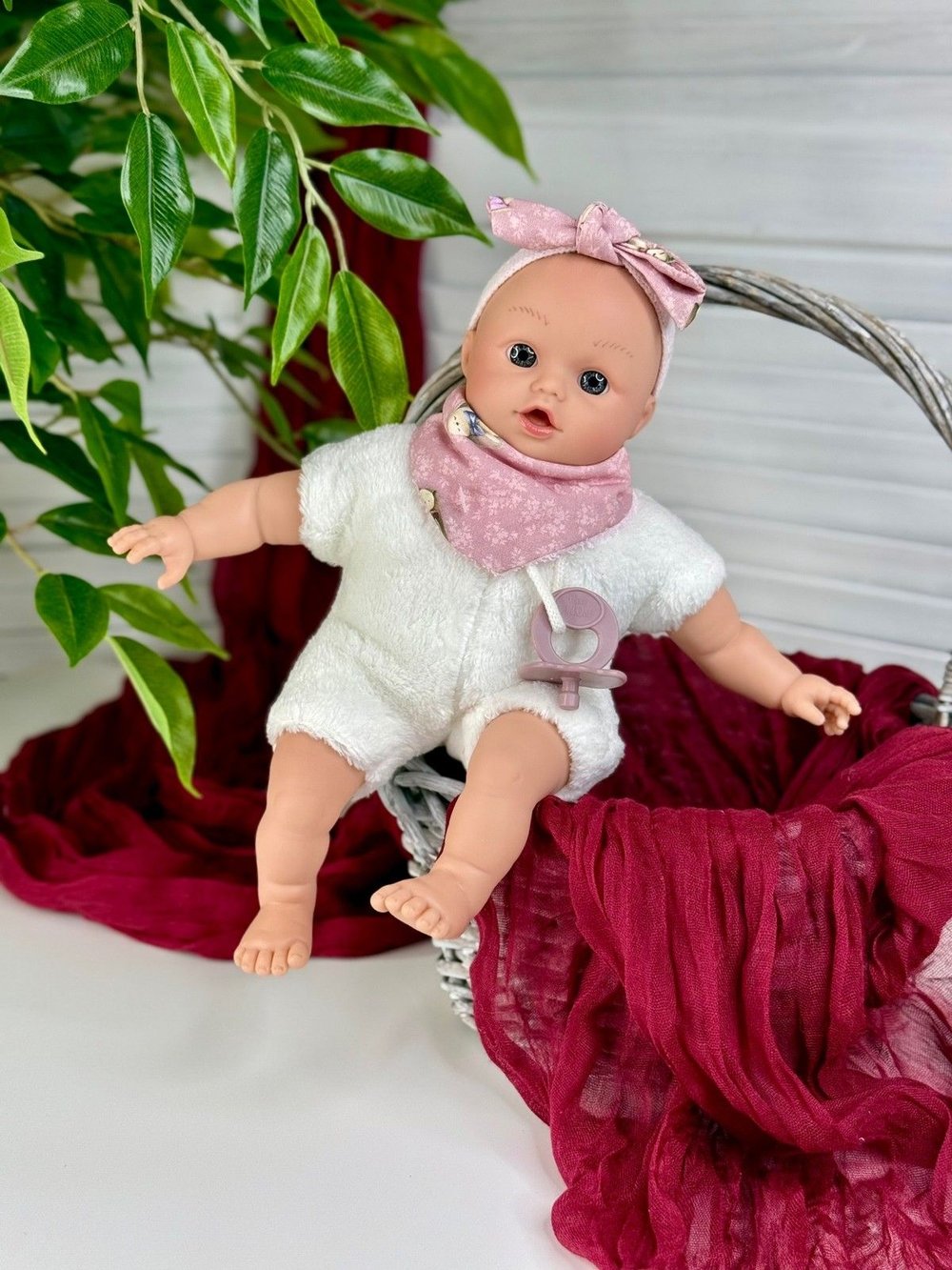 Кукла Nines 26см Coco мягконабивная (N0634A10)