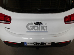 Фаркоп оцинкованный Galia K039C для Kia Rio IV хетчбек 2017-(паспорт и сертификат в комплекте)(без электрики)