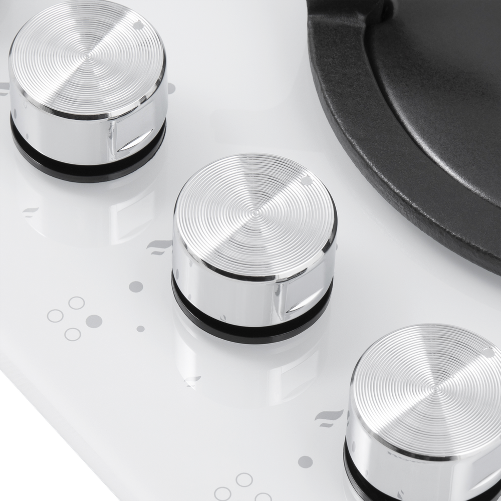 Газовая варочная панель HOMSair HGG641WH фото 7