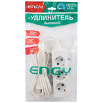Удлинитель Engy "Гранд" 5м/3роз с заземлением (ПВС 3х0.75)