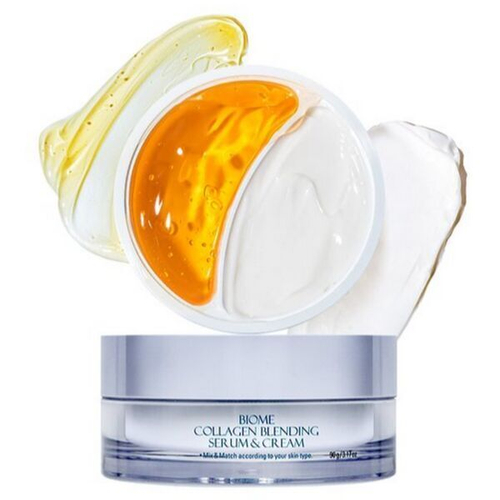 Увлажняющие крем и сыворотка для лица Prreti Biome Collagen Blending Serum&Cream, 90гр