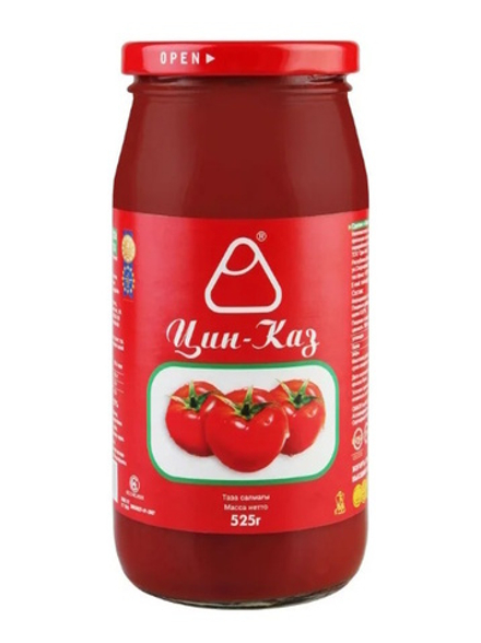 Томатная паста 525г. Цин-Каз